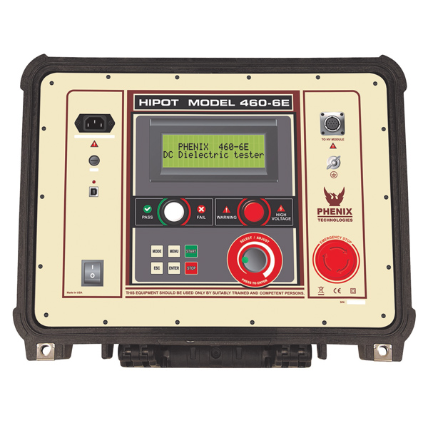 Portable DC high voltage test equipment
